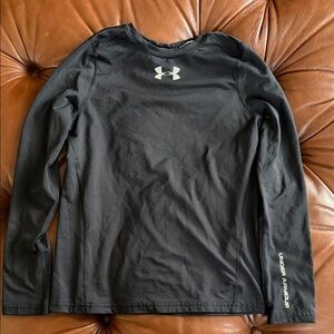 Kid’s Under Armour Coldgear Black Long Sleeve Shirt